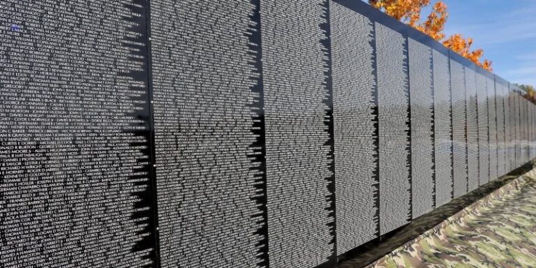 Vietnam Veterans Memorial Moving Wall in Middleborough