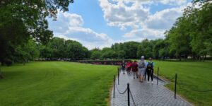 The Vietnam Veterans Memorial Wall USA