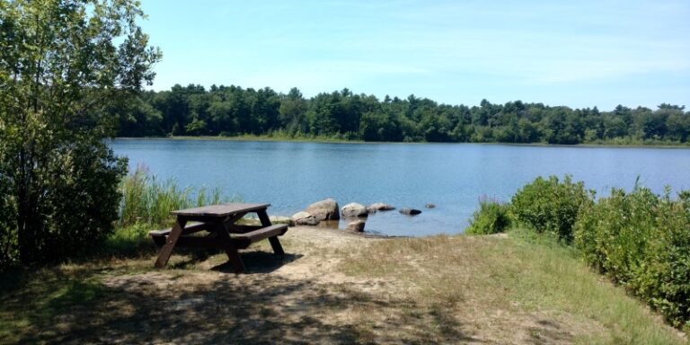 Watson Pond State Park in Taunton