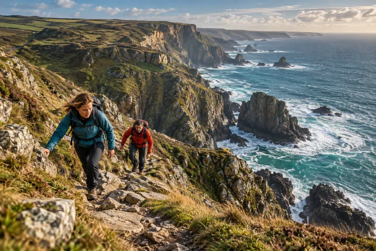 Advanced Walking Routes Along Cornwall’s Most Dramatic Coastal Sections