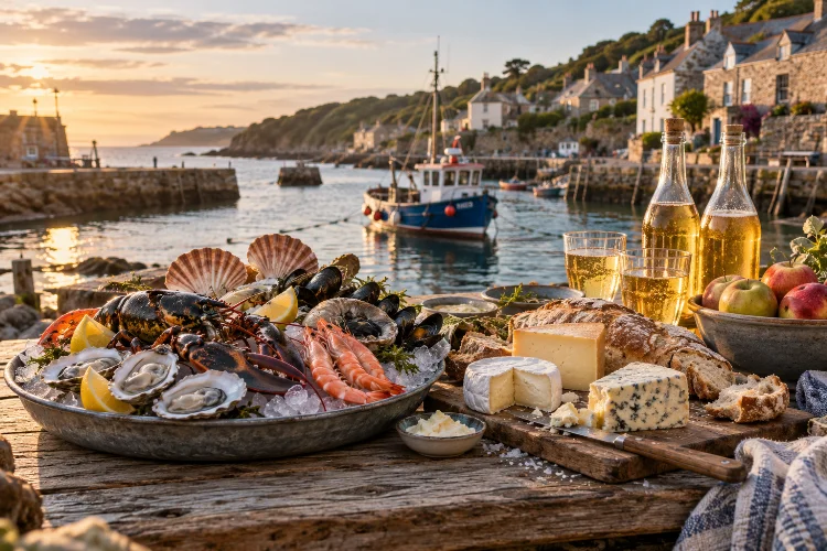 Exploring Cornwall Through Seafood Cheese Bakeries and Cider Makers